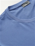 Hanro - Cotton-Jersey Pyjama T-Shirt - Blue