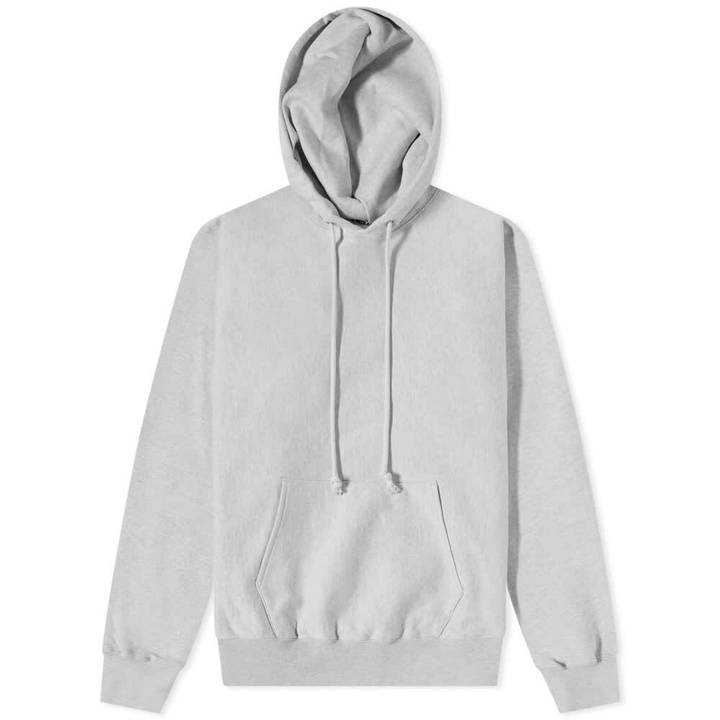 Photo: Auralee Men's Popover Hoody in Top Grey