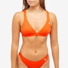 Sporty & Rich Women's Romy Bikini Top in Cerise