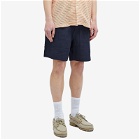 Percival Men's Linen Shorts in Navy