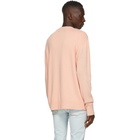 Amiri Pink Wool Beverly Hills Sweatshirt