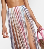 Missoni Mare Striped sheer maxi skirt