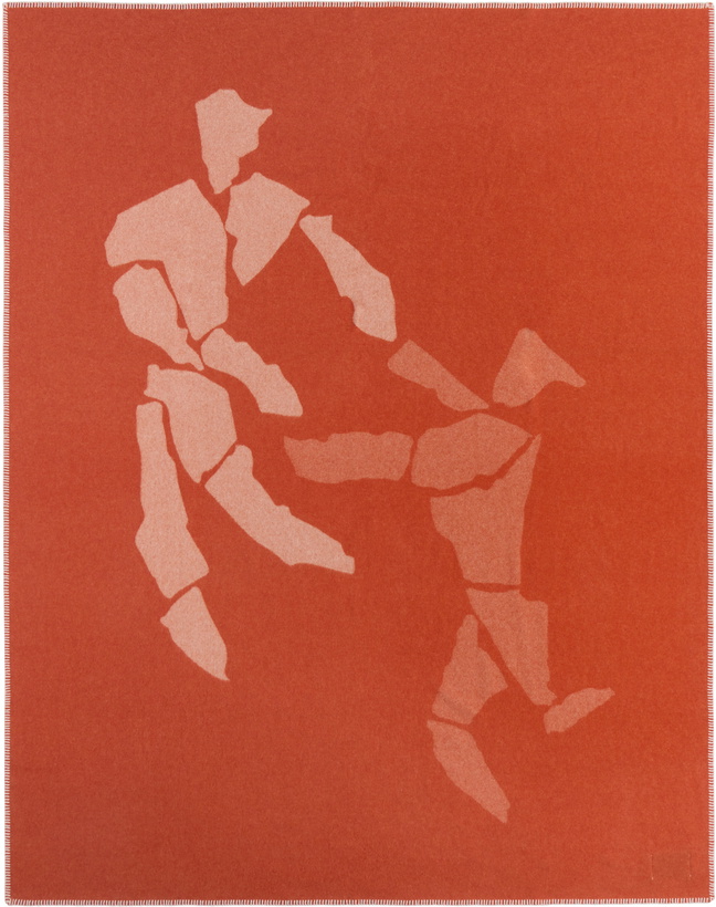 Photo: The Conran Shop Orange Pieces Dancing Figures Throw