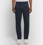 rag & bone - Midnight-Blue Fit 2 Slim-Fit Cotton and Linen-Blend Trousers - Midnight blue