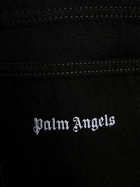 PALM ANGELS Loose Cotton Denim Jeans with logo