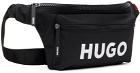 Hugo Black Ethon 2.0 Logo Belt Bag