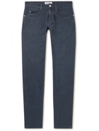 Loro Piana - Straight-Leg Garment-Dyed Jeans - Blue