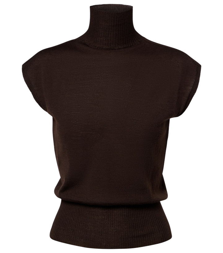 Photo: Rick Owens Virgin wool turtleneck sweater