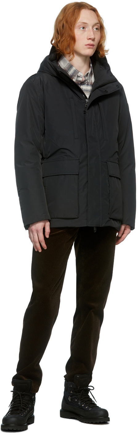 Nobis Black Geo Parka Down