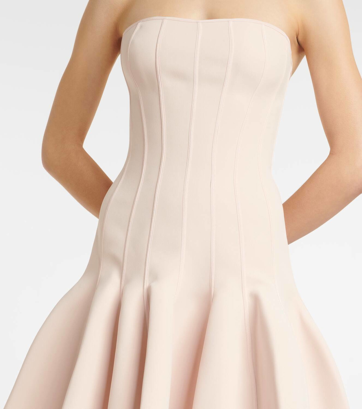 Maticevski Kink strapless minidress