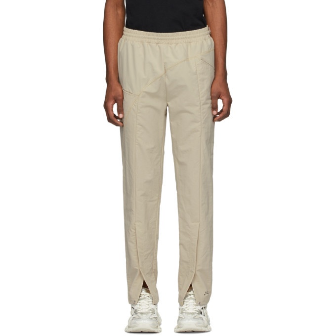Photo: A-Cold-Wall* Beige Curved Stitch Track Pants
