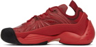 Lanvin Red Flash-X Sneakers