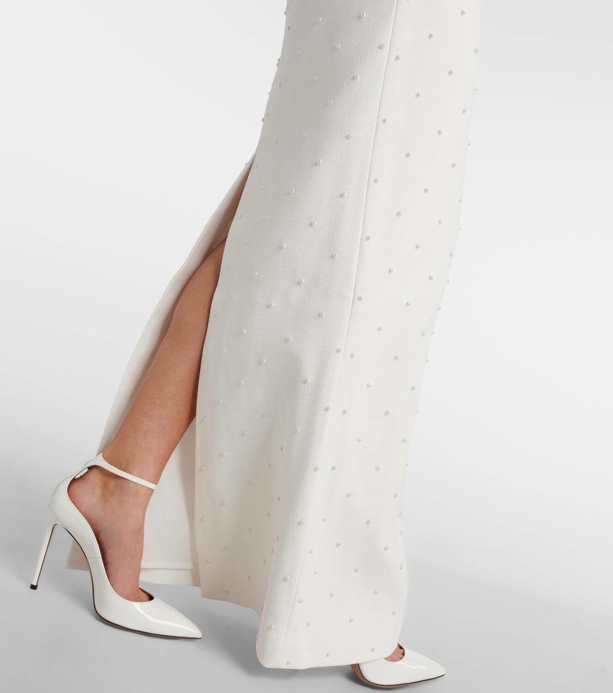 Rebecca Vallance Bridal Theresa faux pearl-embellished gown