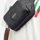 Gucci Men's Nylon Logo Waist Bag in Black