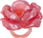 La Manso SSENSE Exclusive Pink & Orange Tetier Bijoux Edition Rose Ring