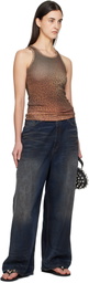 Praying Brown Cheetah Tank Top