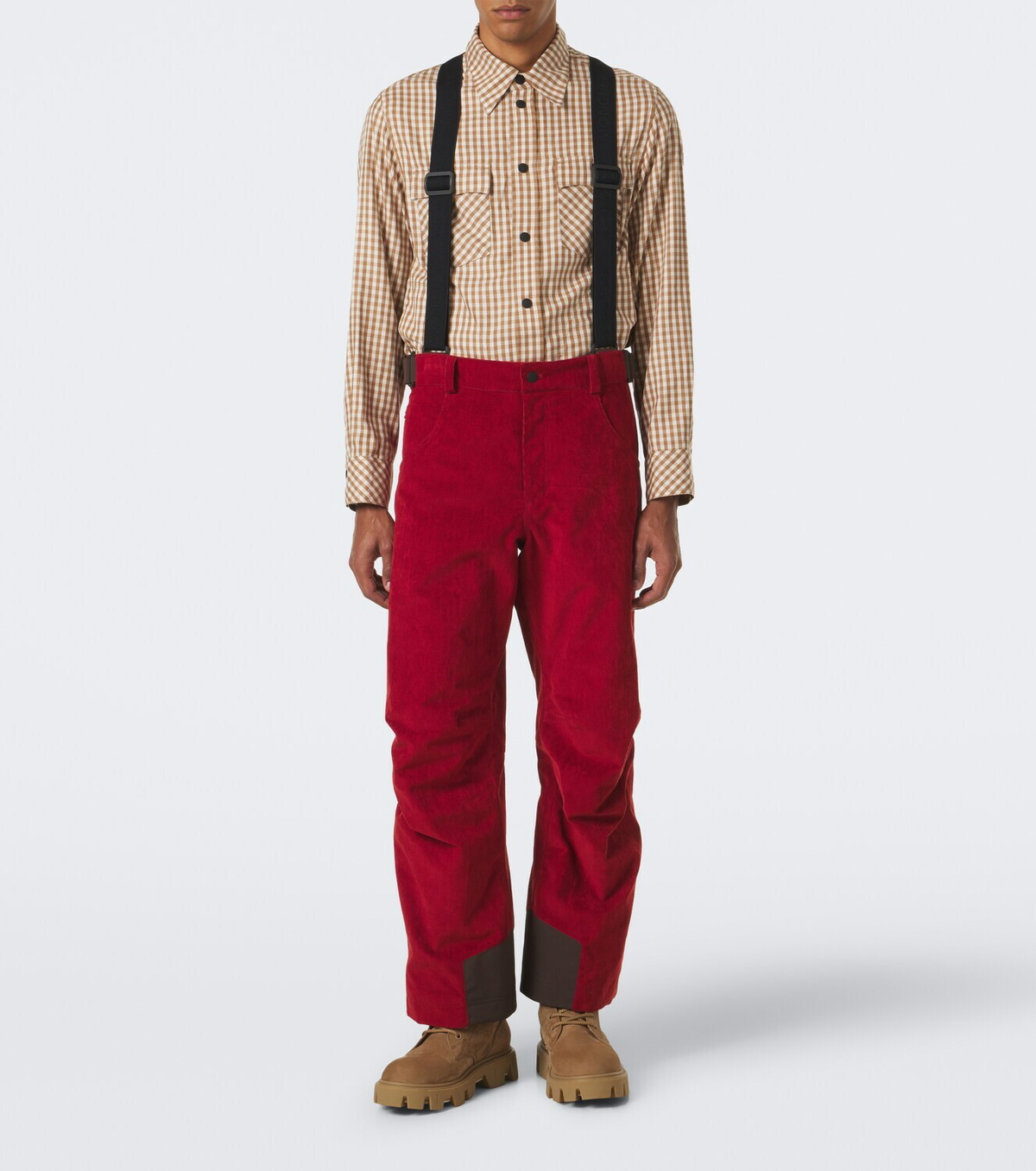Moncler Grenoble Cotton corduroy ski pants