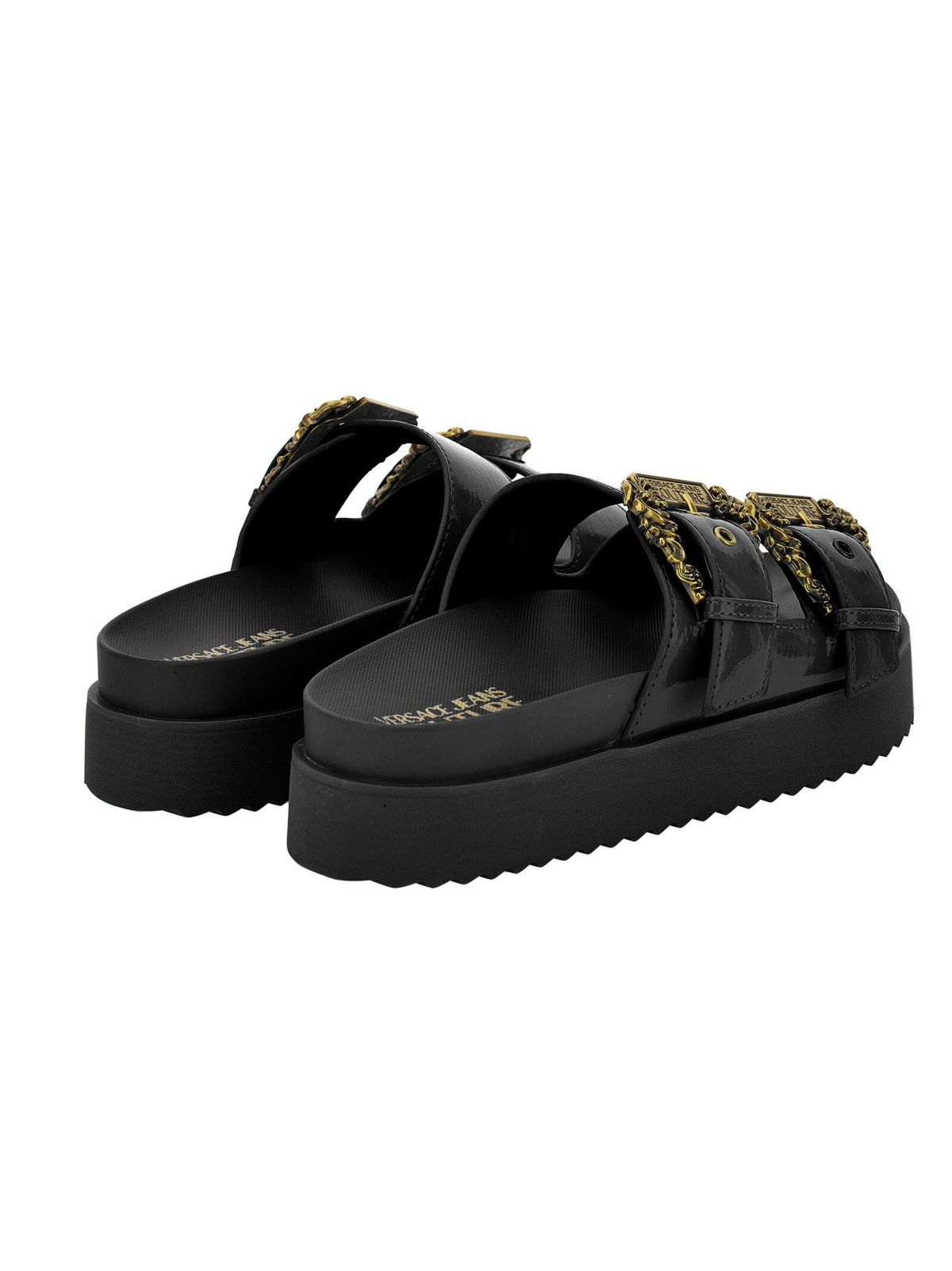 Versace Jeans Couture Men's Slides Black