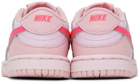 Nike Baby Pink Dunk Low Sneakers