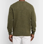 Officine Generale - Shetland Wool Sweater - Men - Green