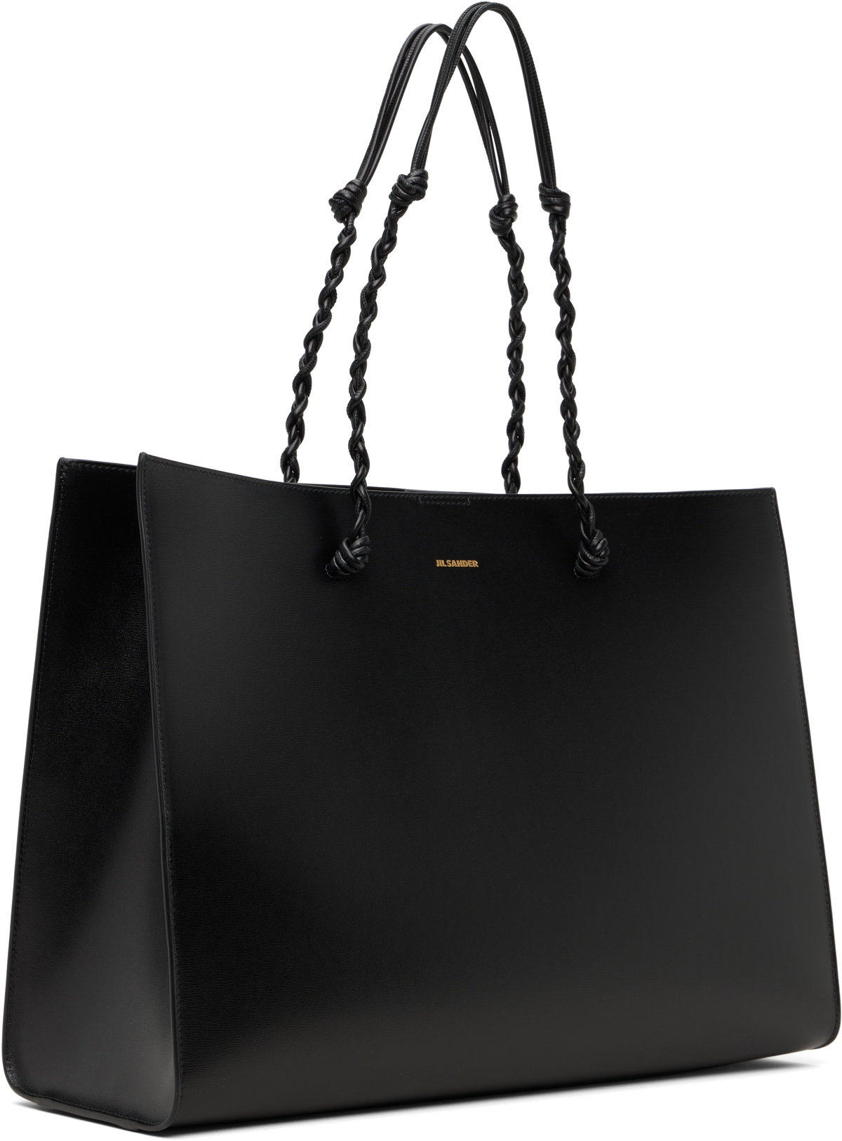 Jil Sander Black Tangle Tote