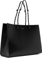 Jil Sander Black Tangle Tote