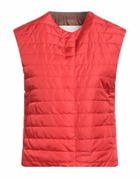 Mackintosh Womens Vest in Tomato red