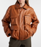 Lemaire Leather blouson jacket