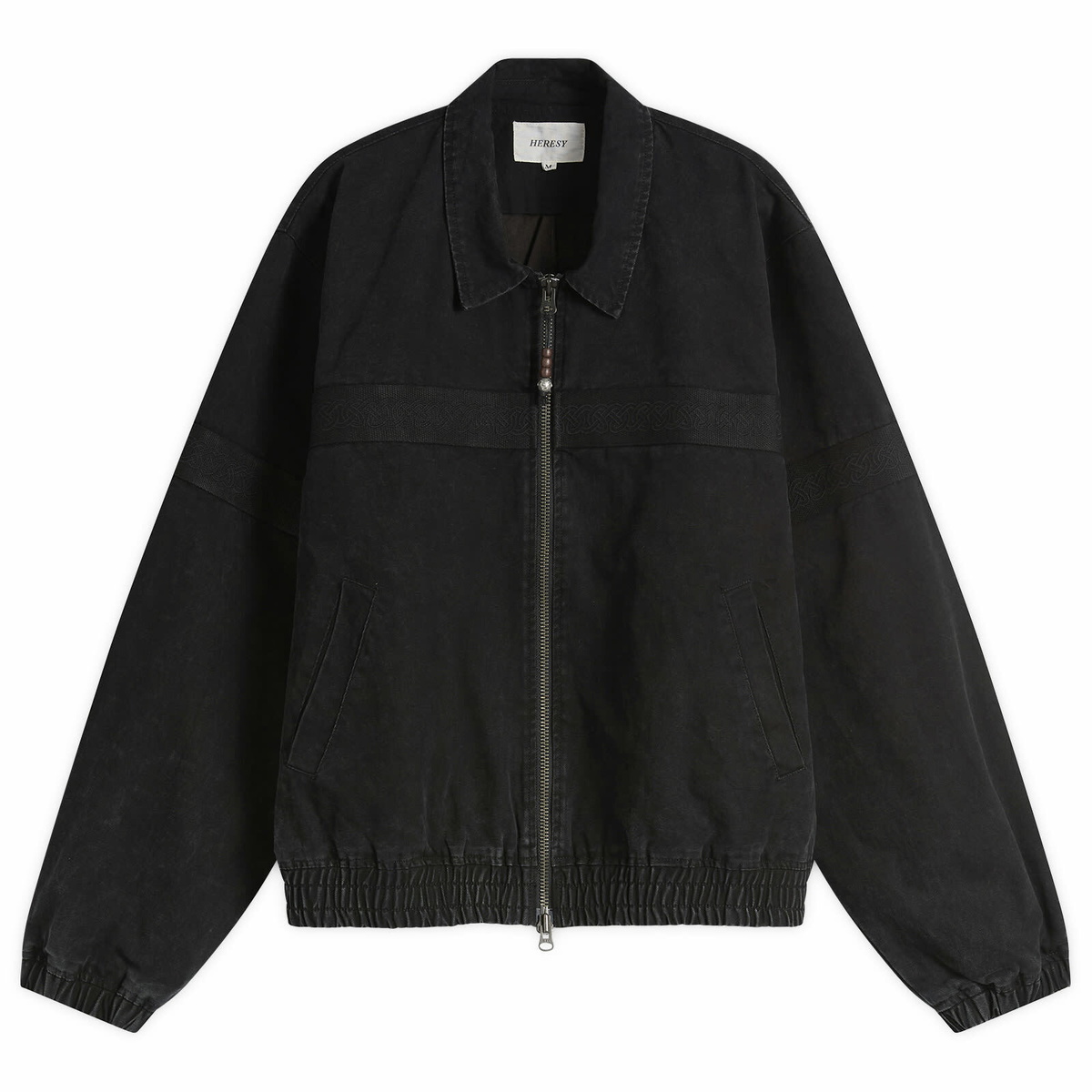 Heresy Men's Celtic Track Jacket in Ash