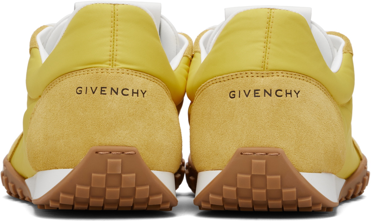 Givenchy Yellow Glide Runner Sneakers