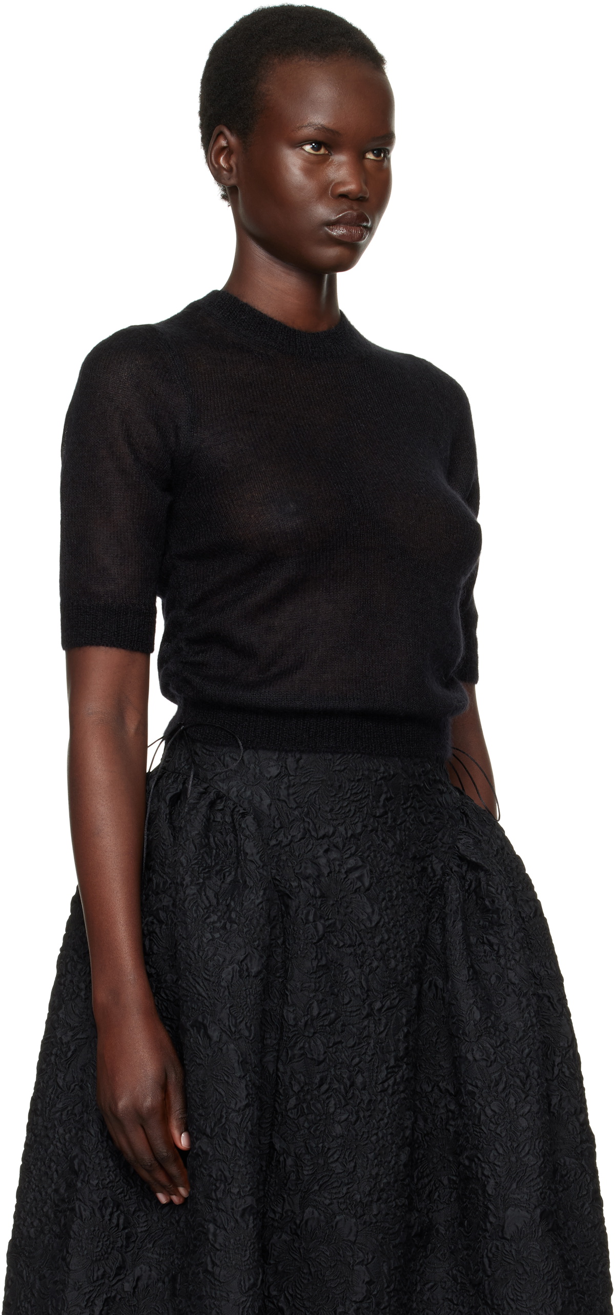Cecilie Bahnsen Black Videl Sweater