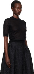 Cecilie Bahnsen Black Videl Sweater
