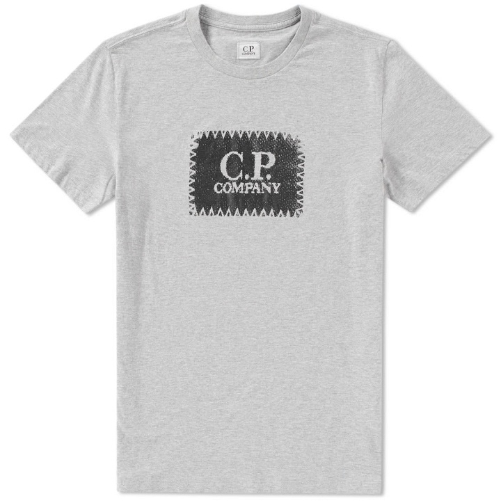 Photo: C.P. Company Stitch Block Logo Tee