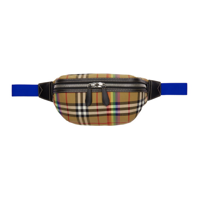 Photo: Burberry Beige Vintage Check Fanny Pack