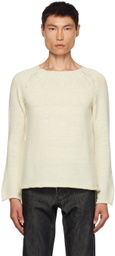Gabriela Coll Garments Off-White No.246 Sweater