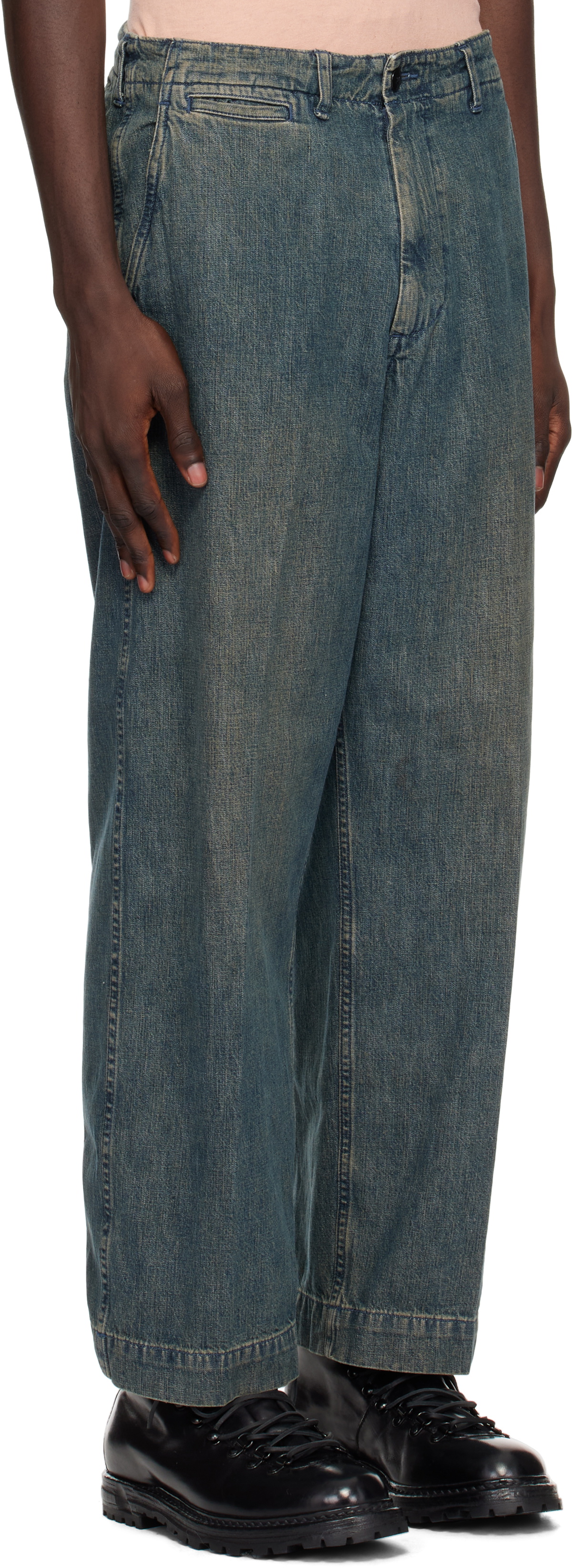パンツ BEAMS PLUS MIL Trousers DENIM sizeS Beams Plus MIL Trousers Denim Indigo | Maplestore