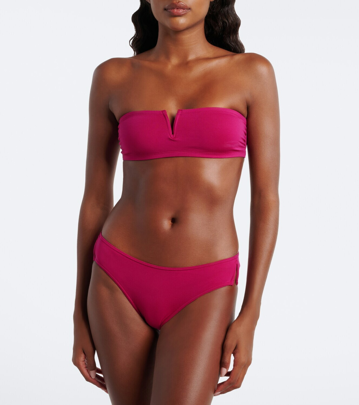 Eres Arcade bandeau bikini top
