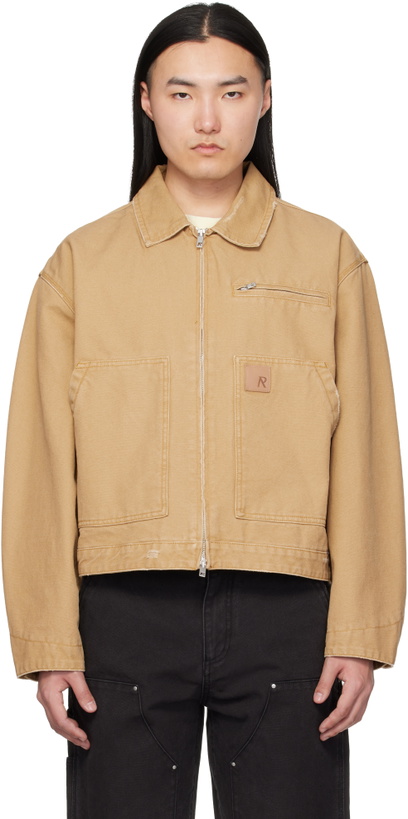 Photo: Represent Beige Heaton Workwear Jacket