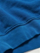 Les Tien - Garment-Dyed Cotton-Jersey Sweatshirt - Blue