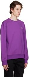 Saturdays NYC Purple Bowery Sweatshirt