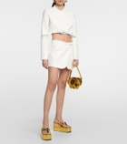 Coperni - Origami faux leather shoulder bag