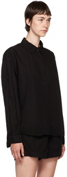 COTTON CITIZEN Black Santorini Shirt