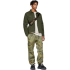 Resort Corps Green and Brown Camouflage Infantry Cargo Pants