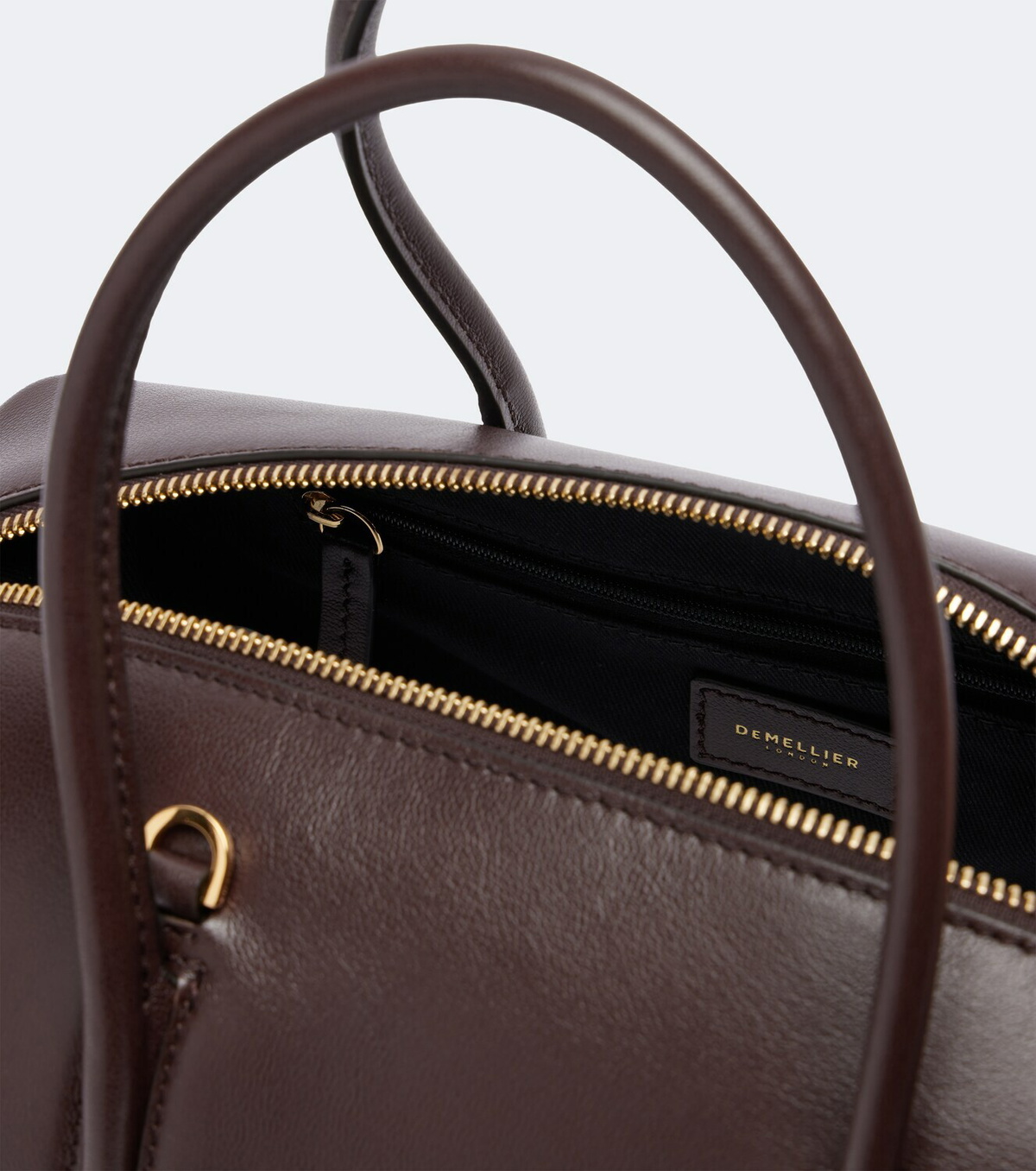 DeMellier Stockholm Midi leather top-handle bag