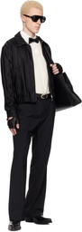 Ernest W. Baker Black Harrington Jacket