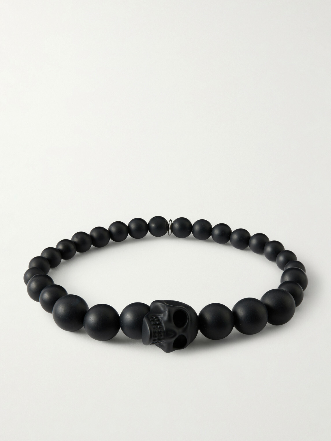McQueen - Skull Beaded Bracelet
