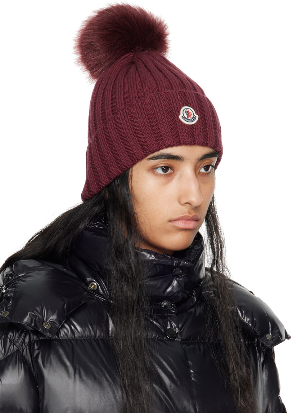 Moncler pom pom hotsell beanie