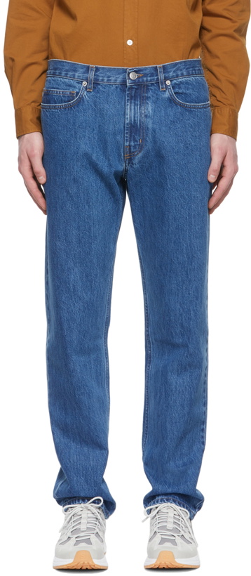 Photo: Norse Projects Blue Regular Jeans