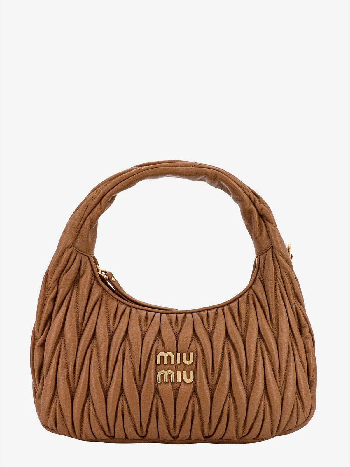 Miu Miu Snap Hook-Detail Shoulder Bag