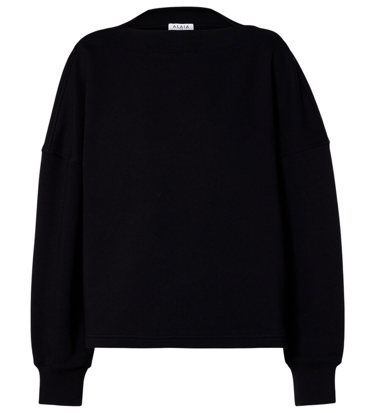 Photo: Alaïa Cotton jersey sweatshirt